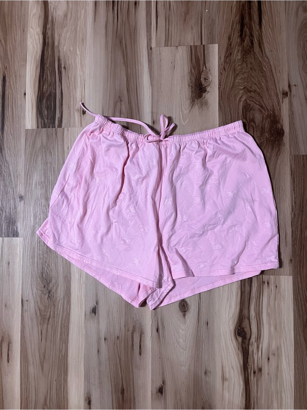 Juicy Couture Light Pink Drawstring Lounge Shorts